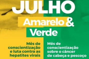 Julho Amarelo, Coral e Verde