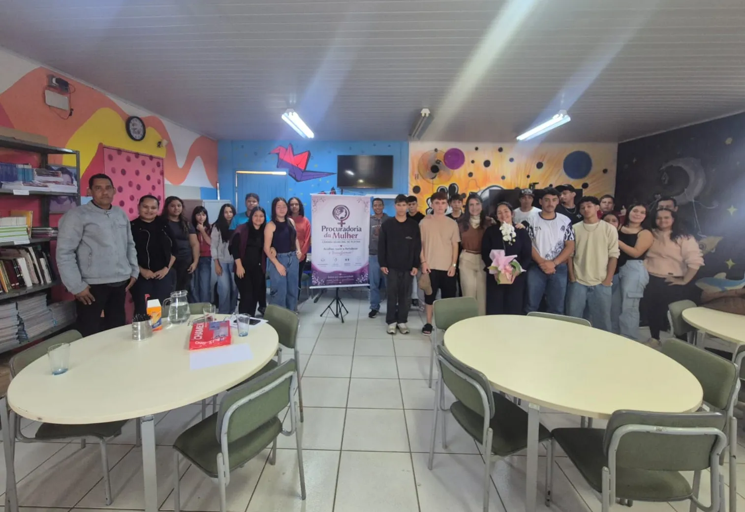  Bate-Papo com os Alunos do Ensino Médio